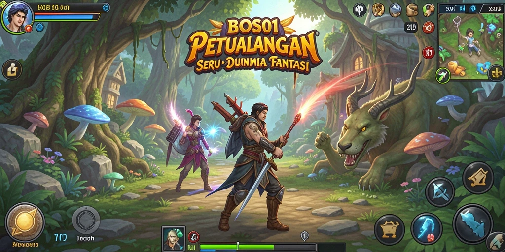 Gameplay seru penuh petualangan dan tantangan di BOS01.