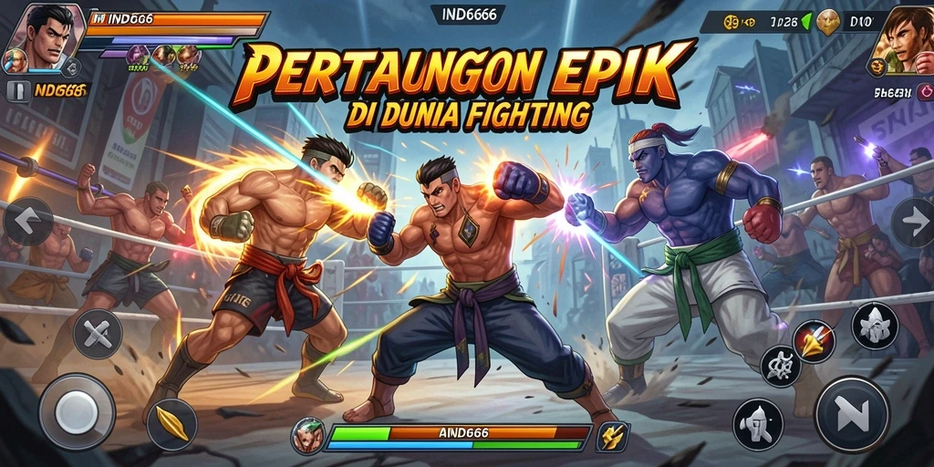 Tampilan aksi dan pertarungan mendebarkan di IND666.